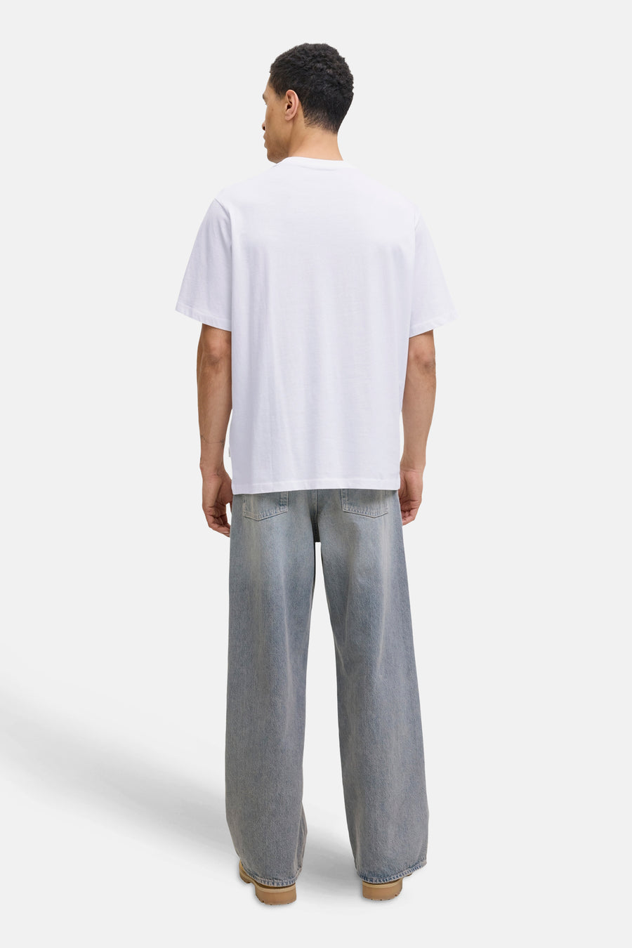 T-shirt à manches courtes - blanc - ORIGINALS BY JACK & JONES