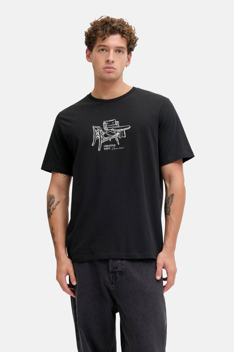 T-shirt à manches courtes - noir