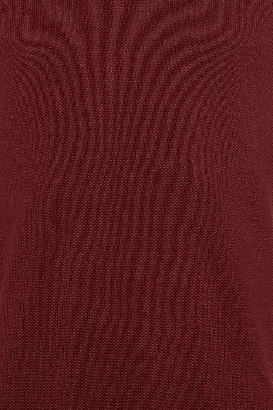 Pull col O - rouge