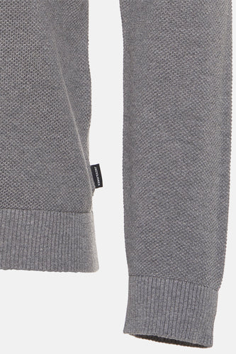 Pull à col rond - gris - PREMIUM by JACK & JONES