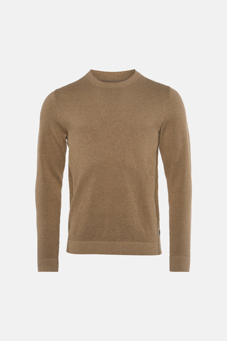 Pull col O beige - PREMIUM by JACK & JONES