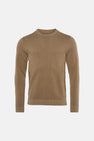 Pull col O - beige