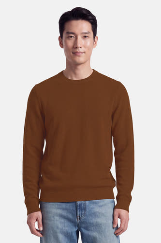 Pull col O - brun