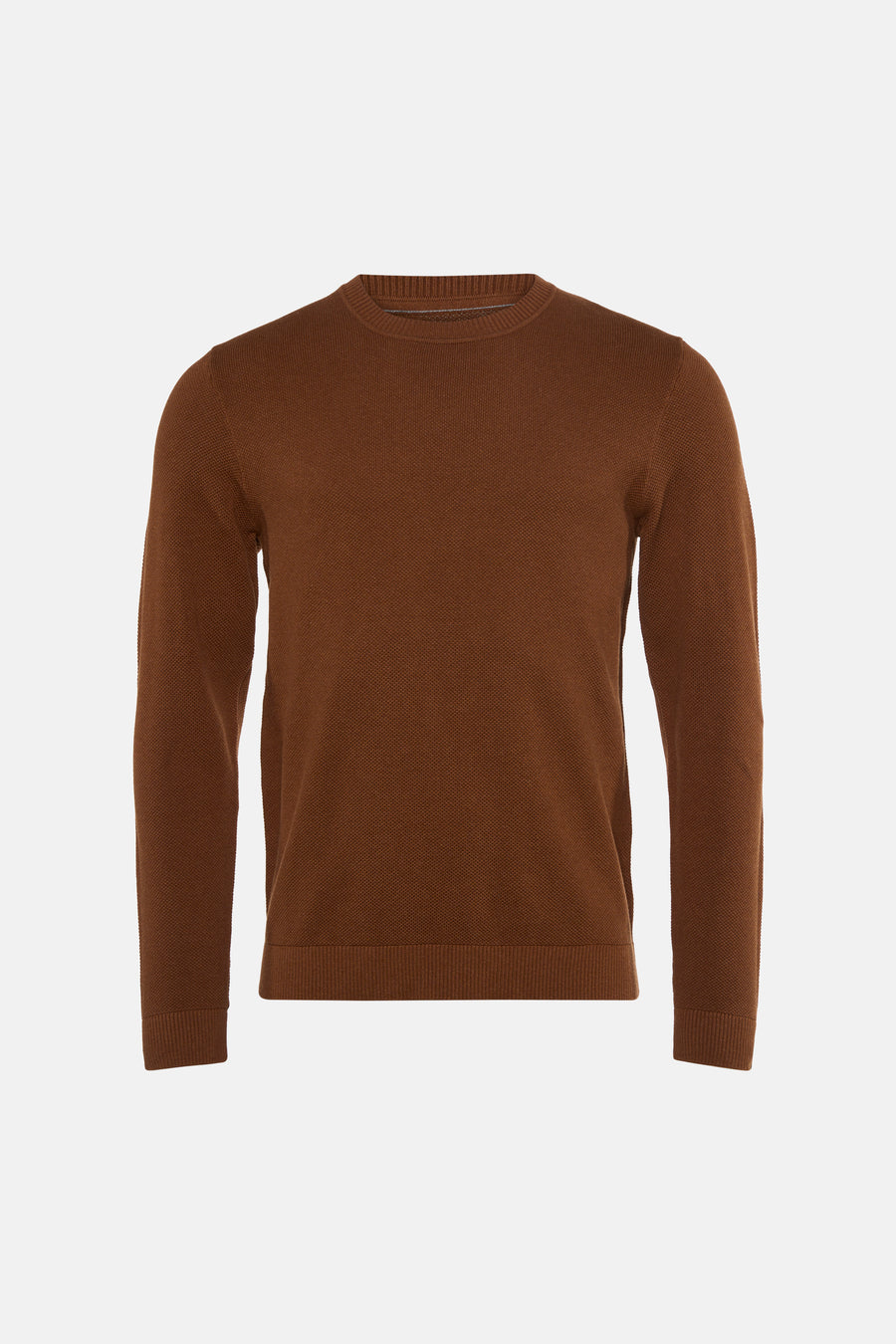 Pull col O - brun
