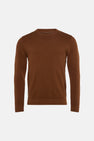 Pull col O - brun