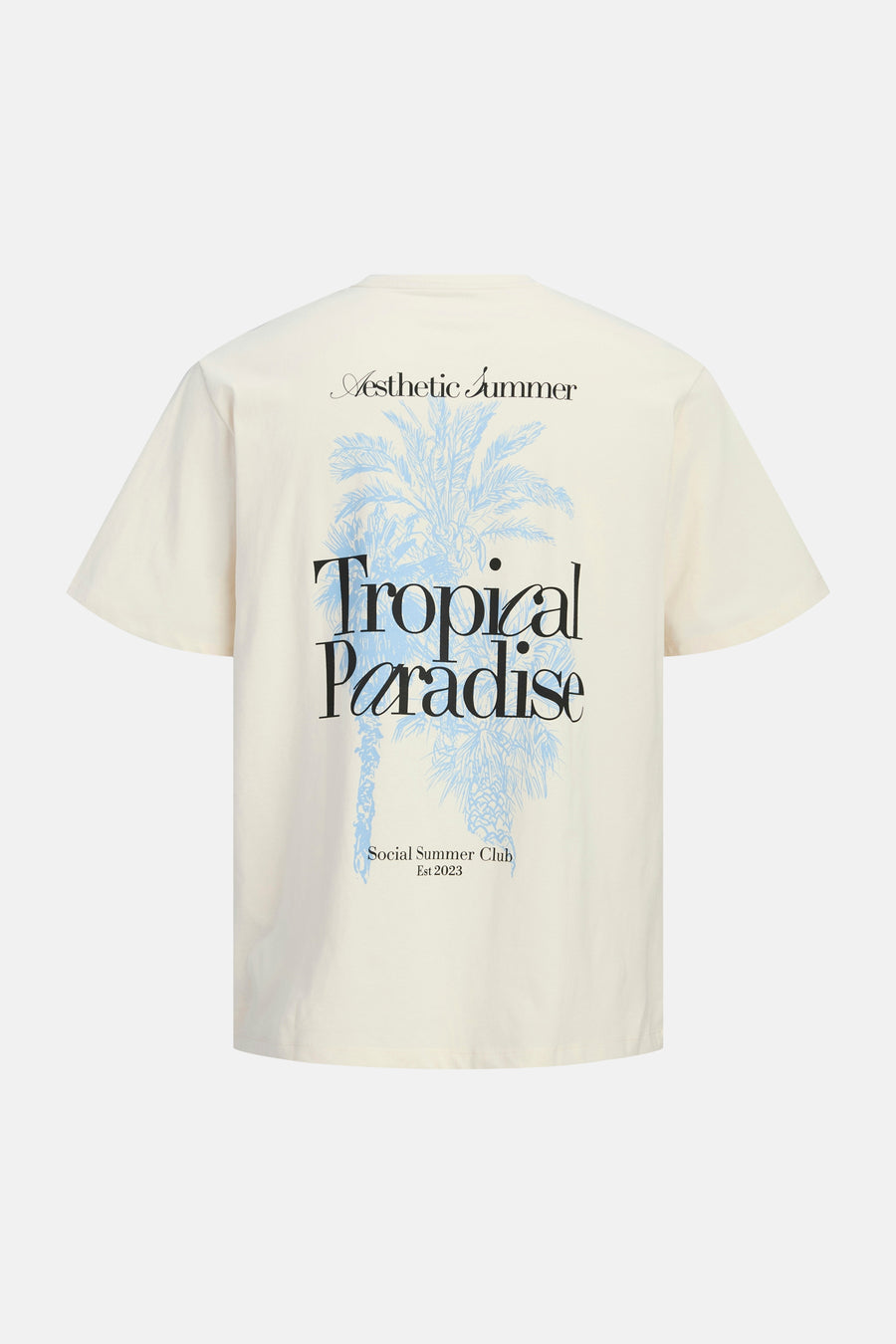 T-shirt (manches courtes) beige - JJREBEL