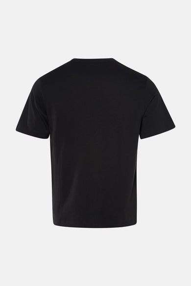 Zwart T-shirt met korte mouwen van ORIGINALS BY JACK & JONES, achterkant weergegeven.