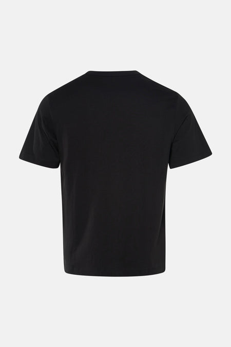 Zwart T-shirt met korte mouwen van ORIGINALS BY JACK & JONES, achterkant weergegeven.
