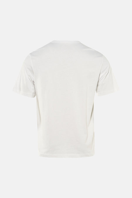 Wit T-shirt met korte mouwen van ORIGINALS BY JACK & JONES, rugzijde weergegeven, effen design.