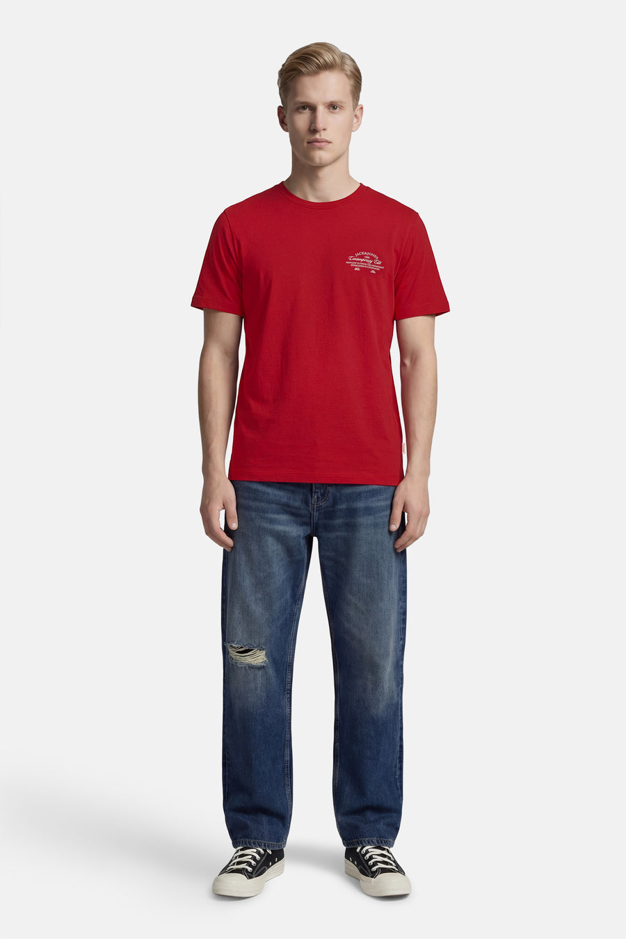 T-shirt à manches courtes - rouge