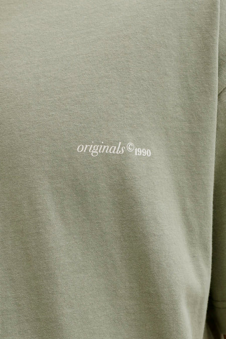 T-shirt (manches courtes) vert - ORIGINALS BY JACK & JONES