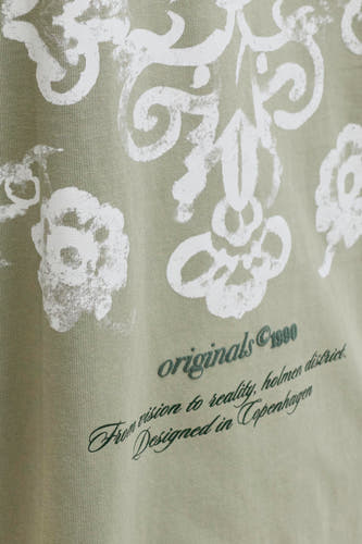 T-shirt (manches courtes) vert - ORIGINALS BY JACK & JONES