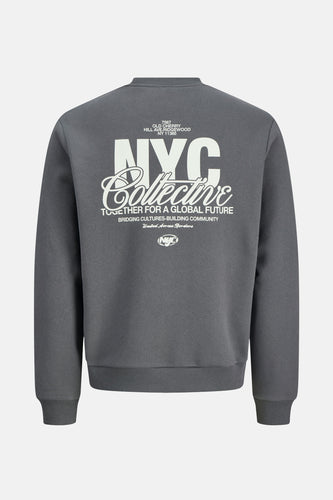 Sweat - gris - ORIGINALS BY JACK & JONES