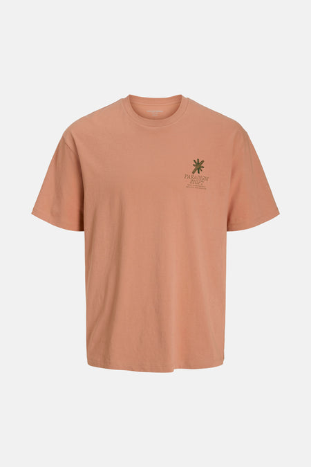 T-shirt (manches courtes) Orange - ORIGINALS BY JACK & JONES