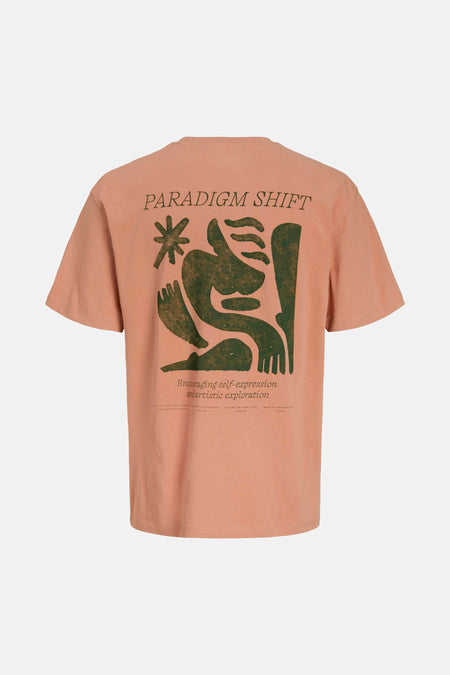 T-shirt (manches courtes) Orange - ORIGINALS BY JACK & JONES