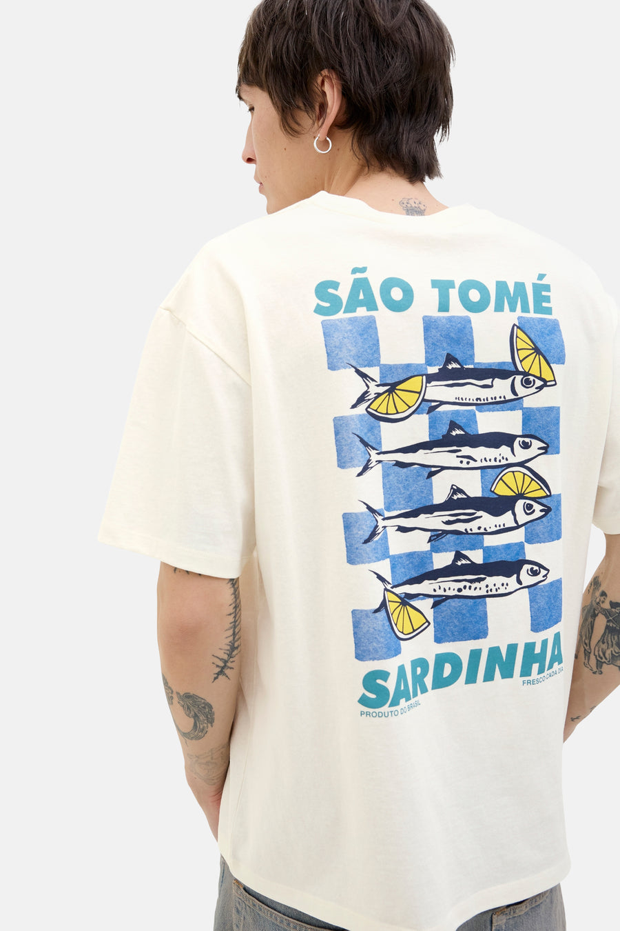 T-shirt à manches courtes - blanc - ORIGINALS BY JACK & JONES