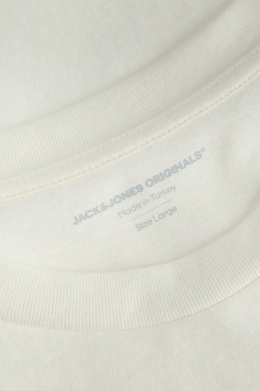 T-shirt à manches courtes - Écru - ORIGINALS BY JACK & JONES