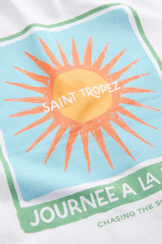 T-shirt à manches courtes - blanc - ORIGINALS BY JACK & JONES