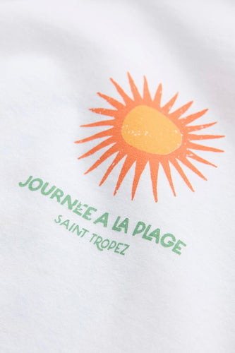 T-shirt à manches courtes - blanc - ORIGINALS BY JACK & JONES