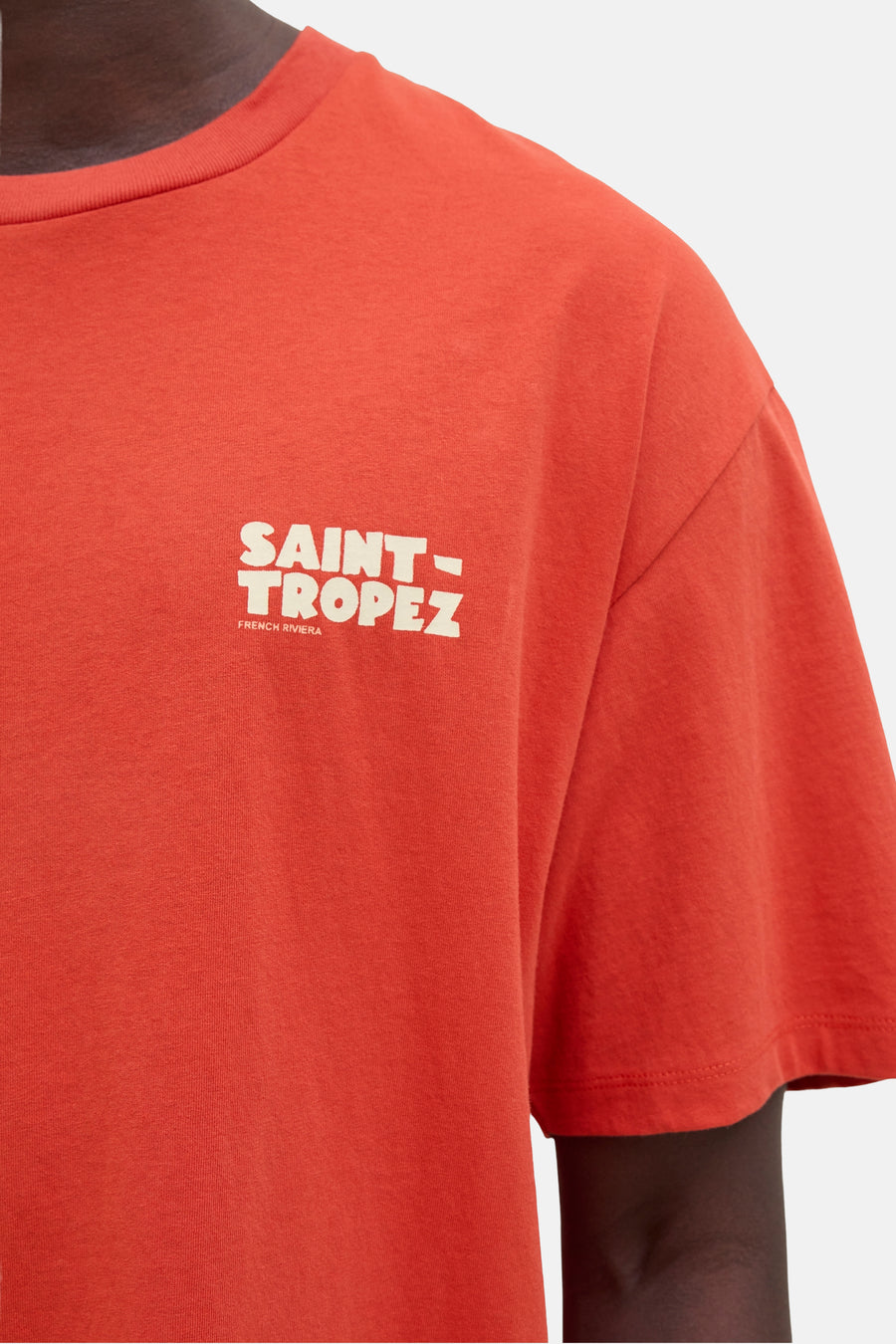 T-shirt à manches courtes - Orange - ORIGINALS BY JACK & JONES