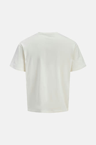 T-shirt jaune à manches courtes d'ORIGINALS BY JACK & JONES, dos uni.