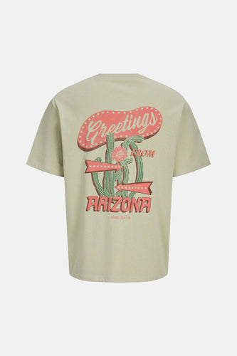 T-shirt à manches courtes - vert - ORIGINALS BY JACK & JONES