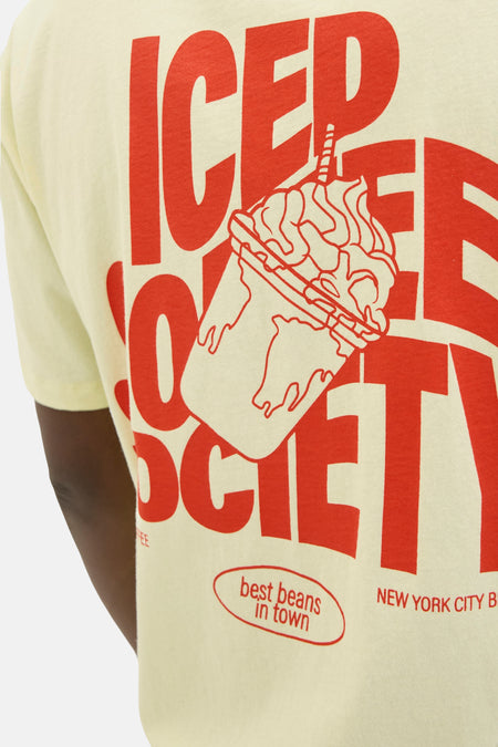 T-shirt (manches courtes) Jaune - ORIGINALS BY JACK & JONES