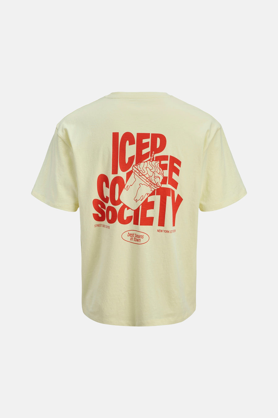 T-shirt à manches courtes - jaune - ORIGINALS BY JACK & JONES - 8