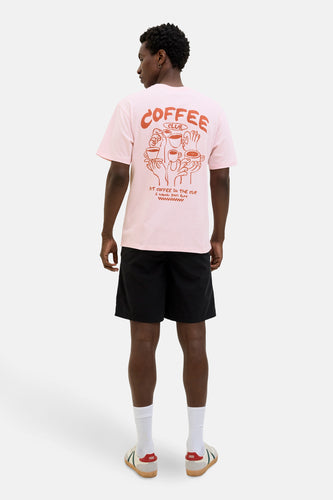 T-shirt à manches courtes - rose - ORIGINALS BY JACK & JONES