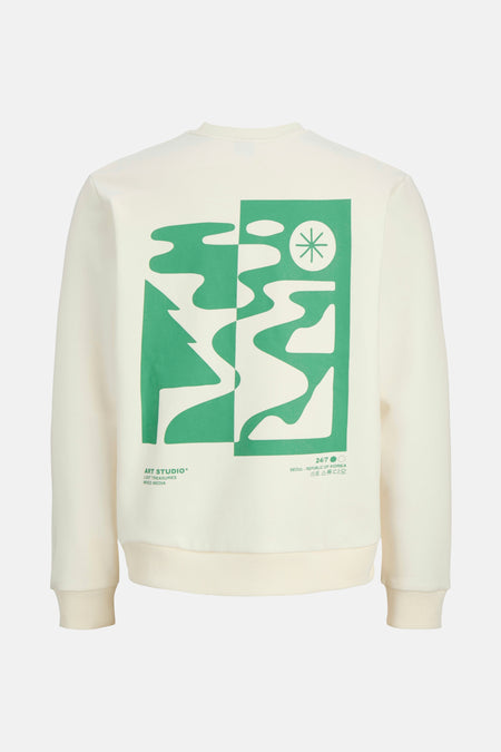 Sweat col O Blanc - ORIGINALS BY JACK & JONES