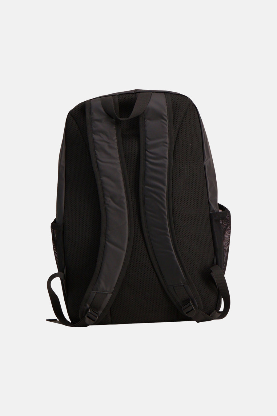Sac à dos noir de ACCESSORIES BY JACK & JONES, avec bretelles réglables et poches en filet.