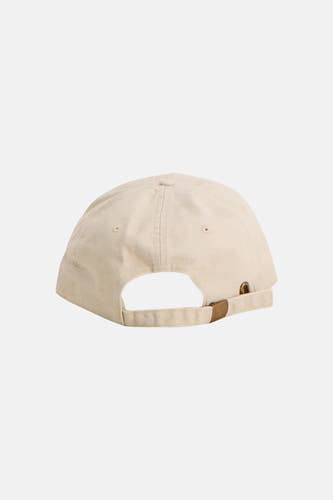 Casquette écru de JACK & JONES avec fermeture à boucle métallique réglable, dos.