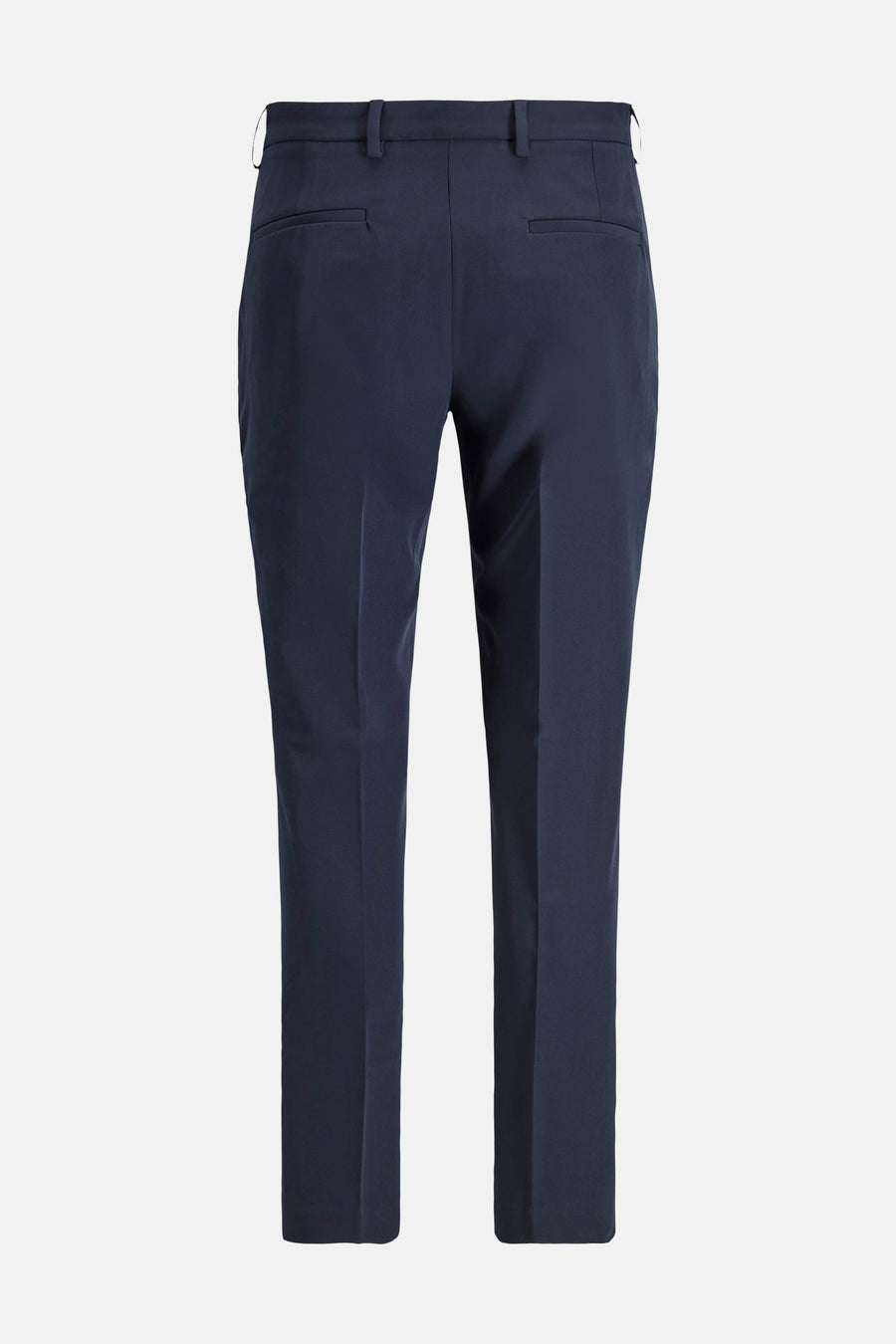 Pantalon de costume bleu de PREMIUM by JACK & JONES, avec passants de ceinture et poches passepoilées à l'arrière.