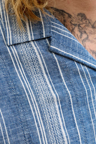 Chemise (manches courtes) bleu - PREMIUM BLUE by JACK & JONES