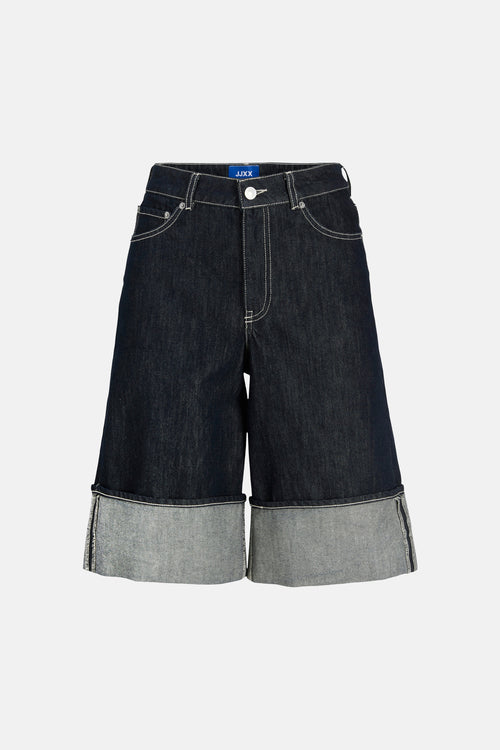 Short - dark blue denim