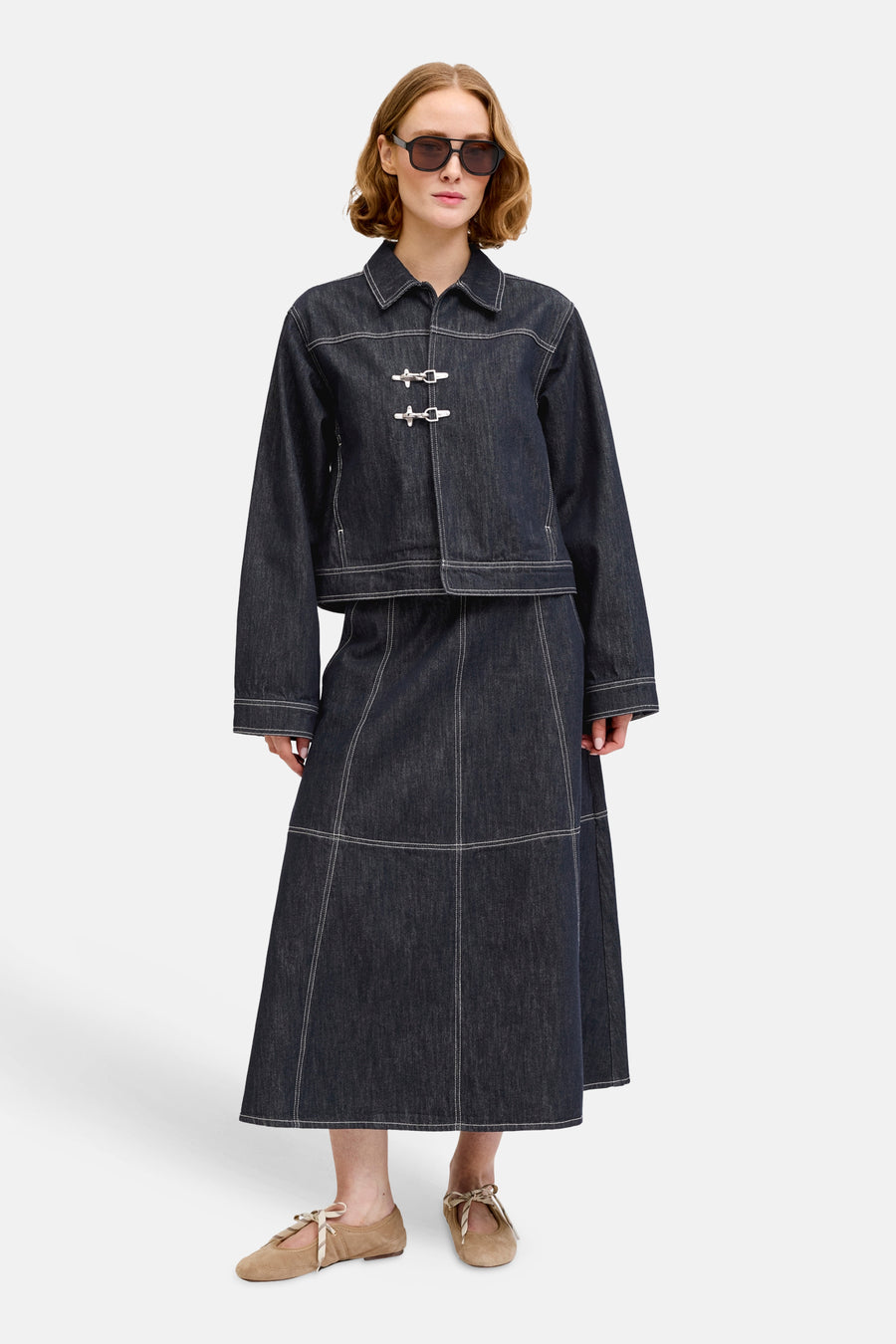 Veste en jean dark blue denim - JJXX