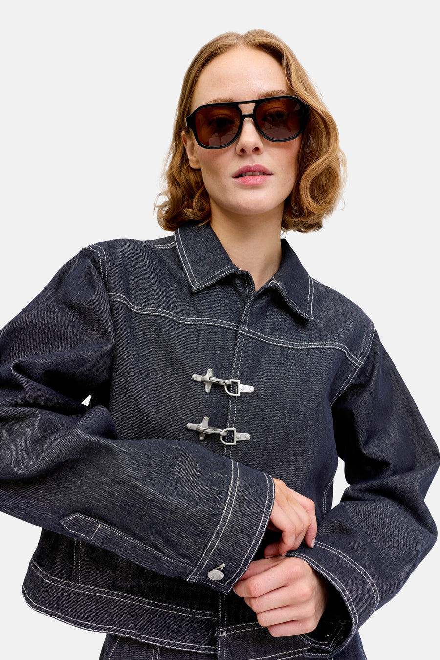 Veste en jean dark blue denim - JJXX
