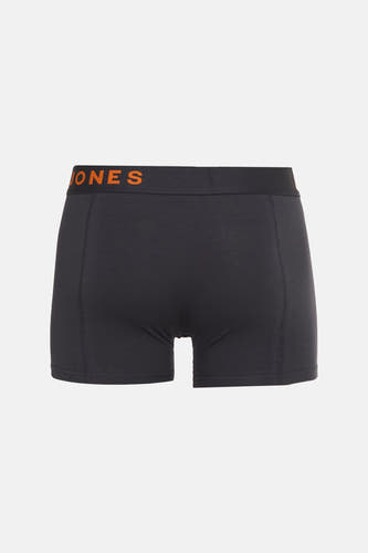 Boxer short bleu marine d'ACCESSORIES BY JACK & JONES, avec une ceinture élastique à logo.