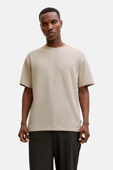 T-shirt à manches courtes - beige