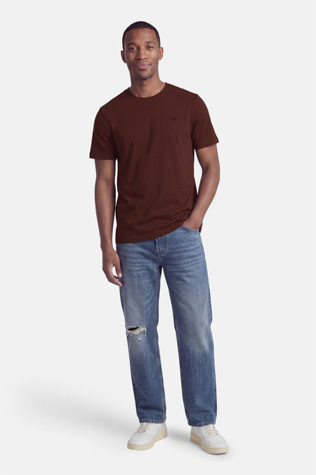 T-shirt à manches courtes - Brun