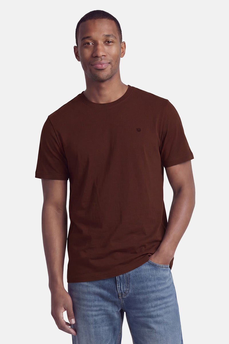 T-shirt à manches courtes - Brun