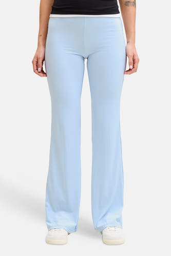 Pantalon de jogging bleu de JJXX, à jambes larges et au style décontracté.
