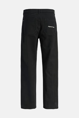 Pantalon noir de JACK & JONES JEANS INTELLIGENCE, avec poches et logo brodé.