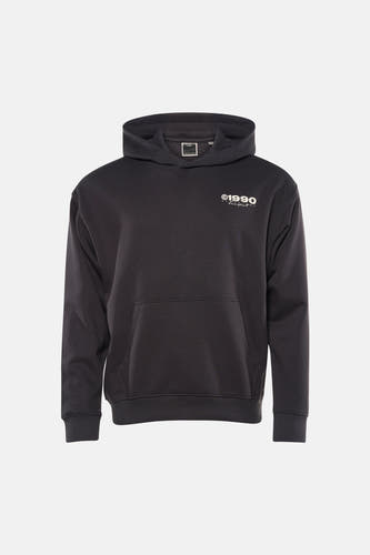 Sweatshirt à capuche gris de CORE by JACK & JONES, avec 'Archive' imprimé au dos.