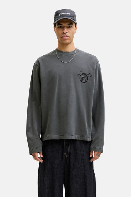 Sweat col O noir - CORE BY JACK & JONES