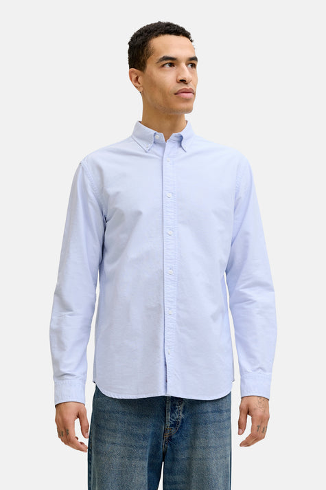 Chemise à manches longues - bleu