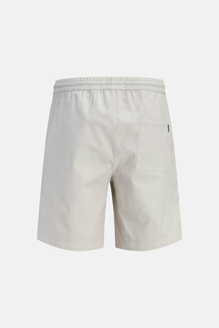 Beige short van JACK & JONES JEANS INTELLIGENCE, met een elastische tailleband en een achterzak.