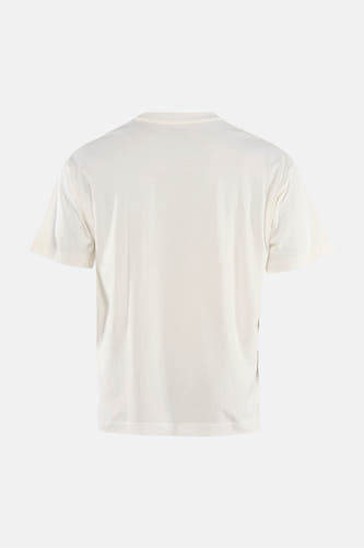 Wit T-shirt met korte mouwen van ORIGINALS BY JACK & JONES, gezien van achteren.
