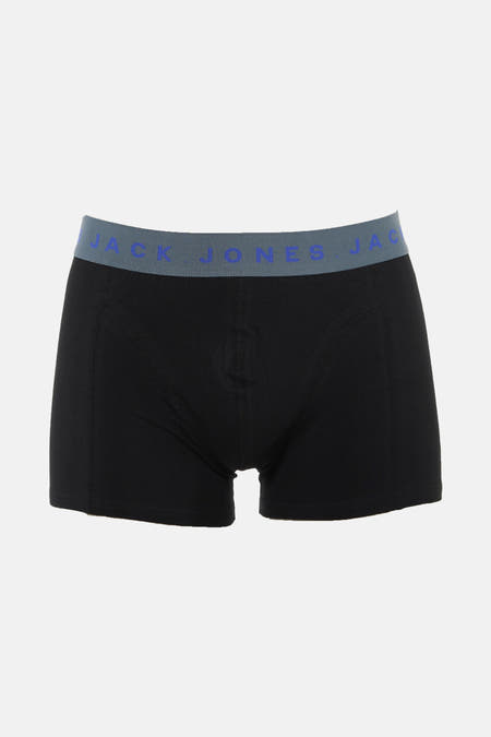 Short de boxers ACCESS ACCESS ACCESS JACK JACK & J with a gray elastic band and blue brand name.