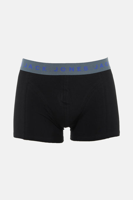 Zwarte Jack & Jones boxershorts met logo.
